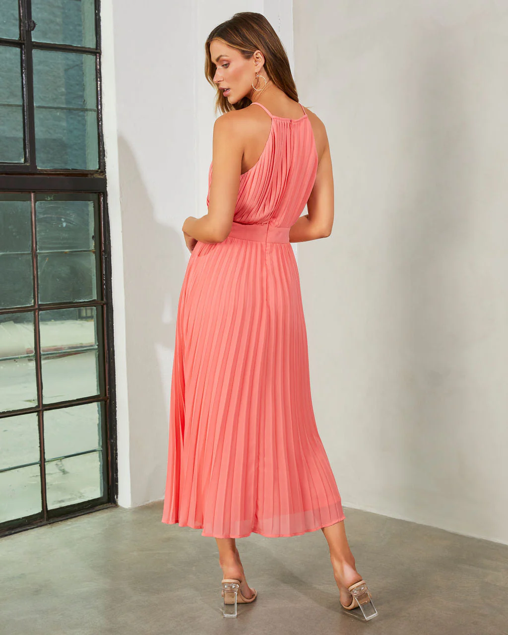 12740-liamara-pleated-halter-midi-dress-1.webp