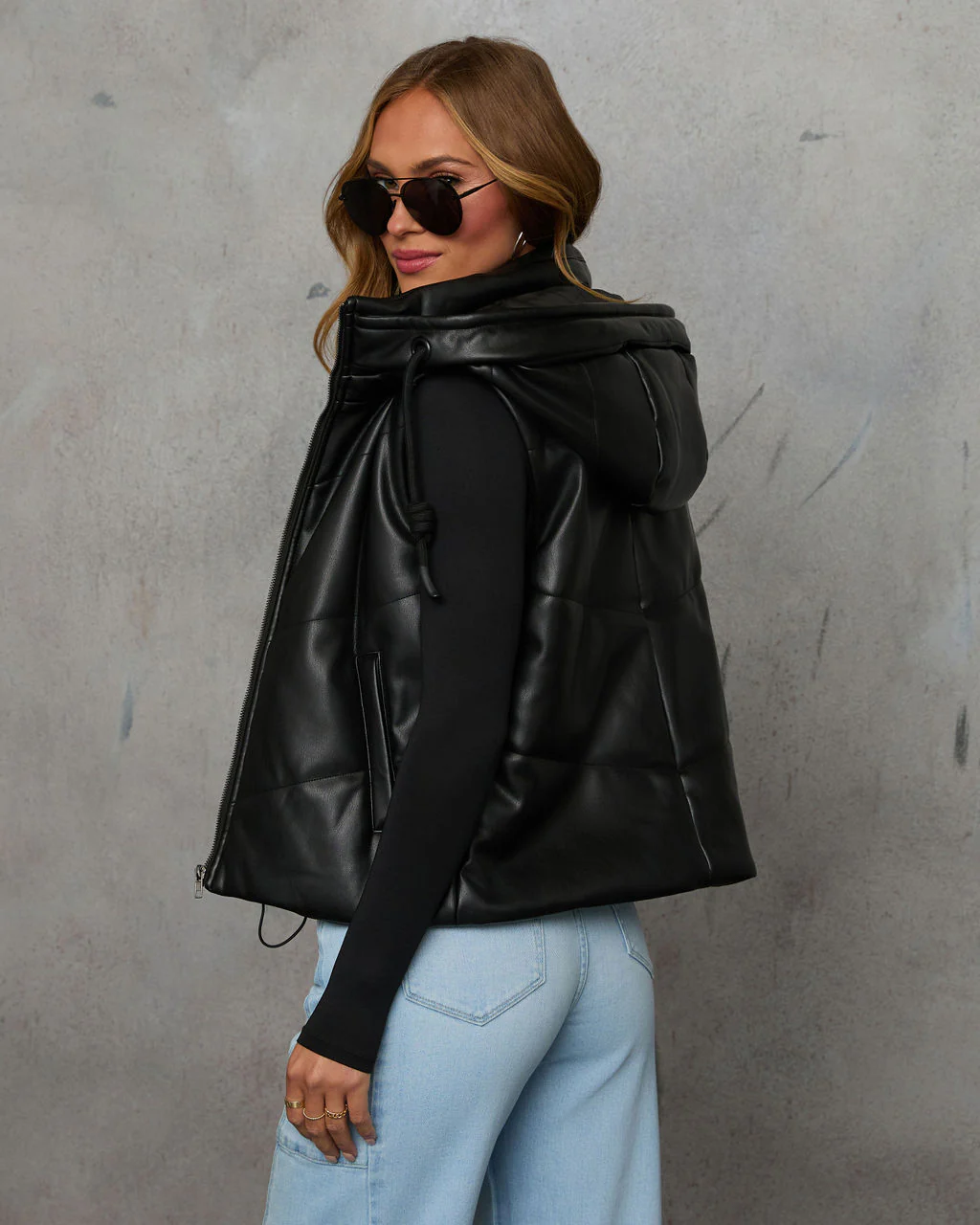 1727-shelton-pocketed-hooded-faux-leather-puffer-vest-1.webp