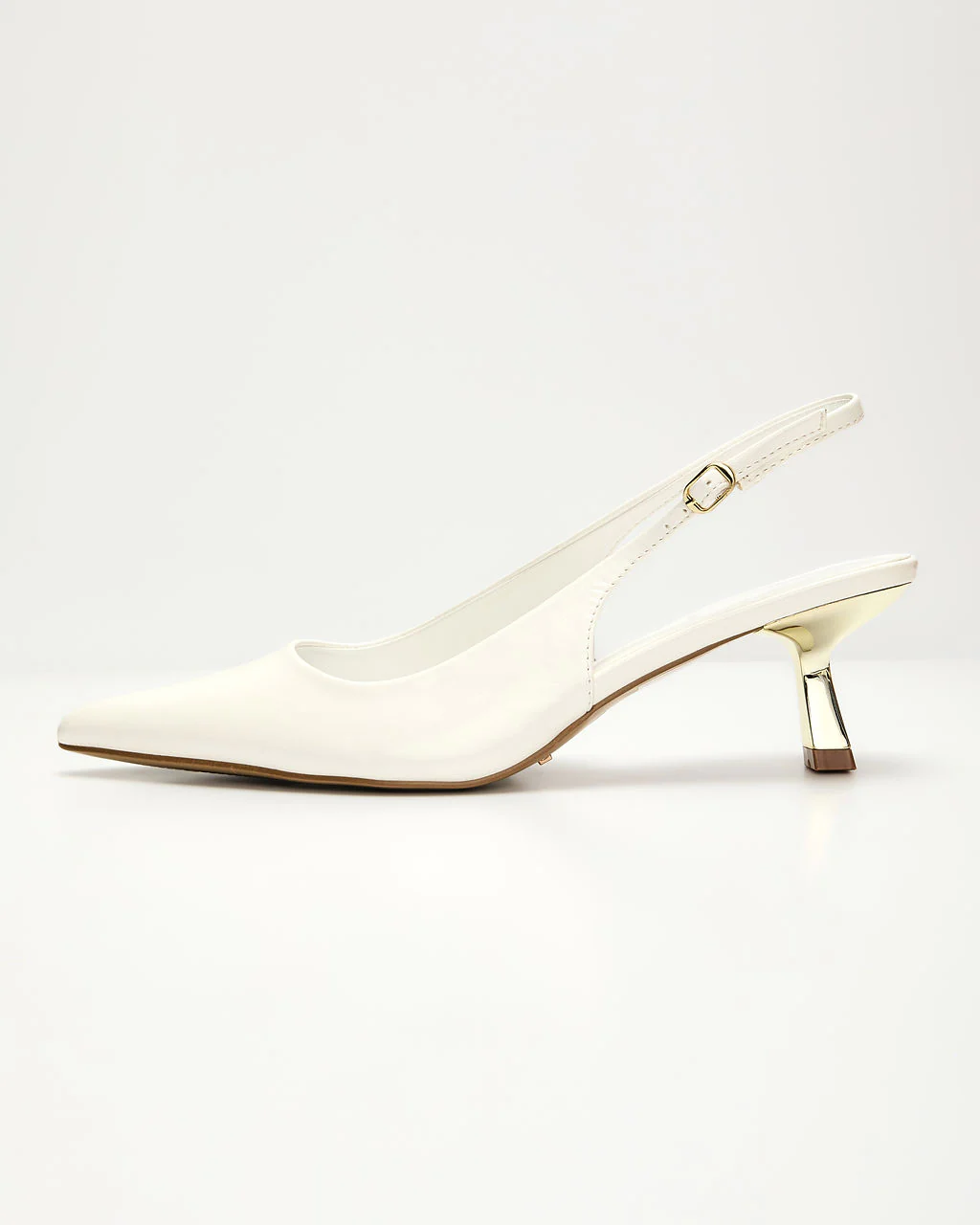 Pavilion Leather Slingback Heels