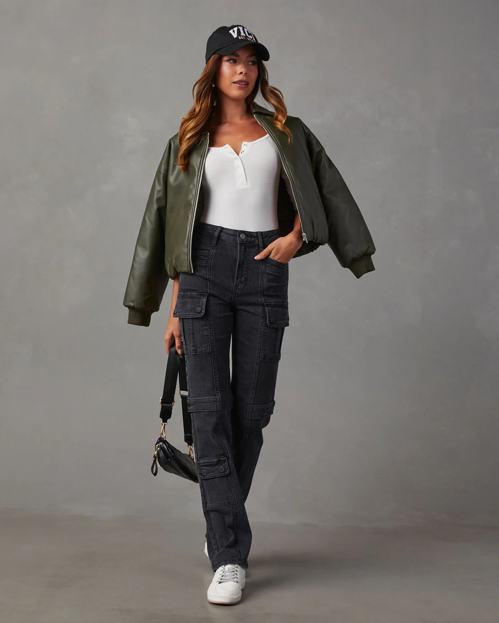 Zhaire Super Stretch High Rise Straight Jeans