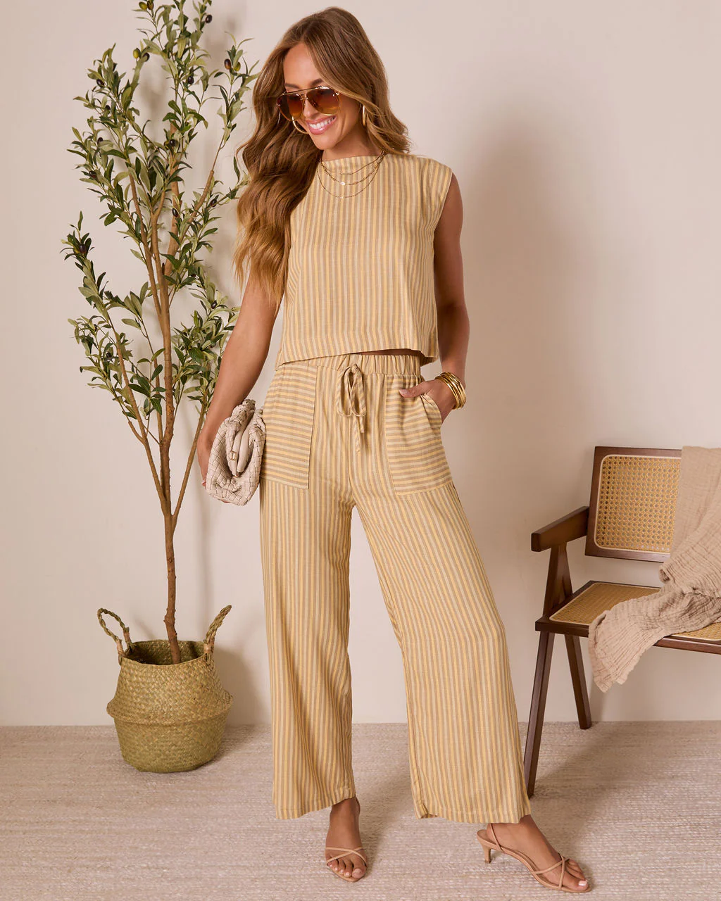 Meadowlight Striped Boxy Tank
