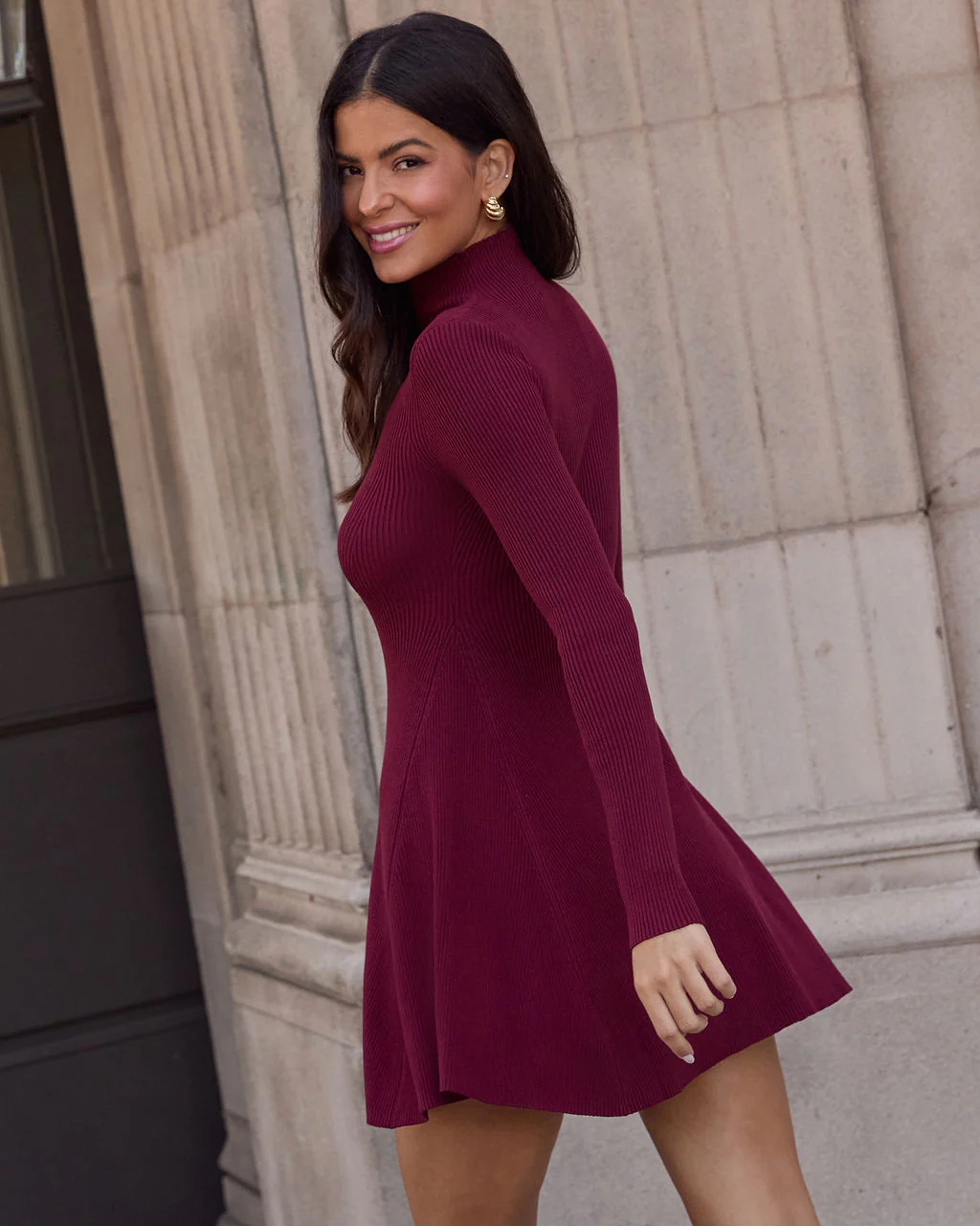 31061-wish-you-well-ribbed-mock-neck-mini-dress-1.webp