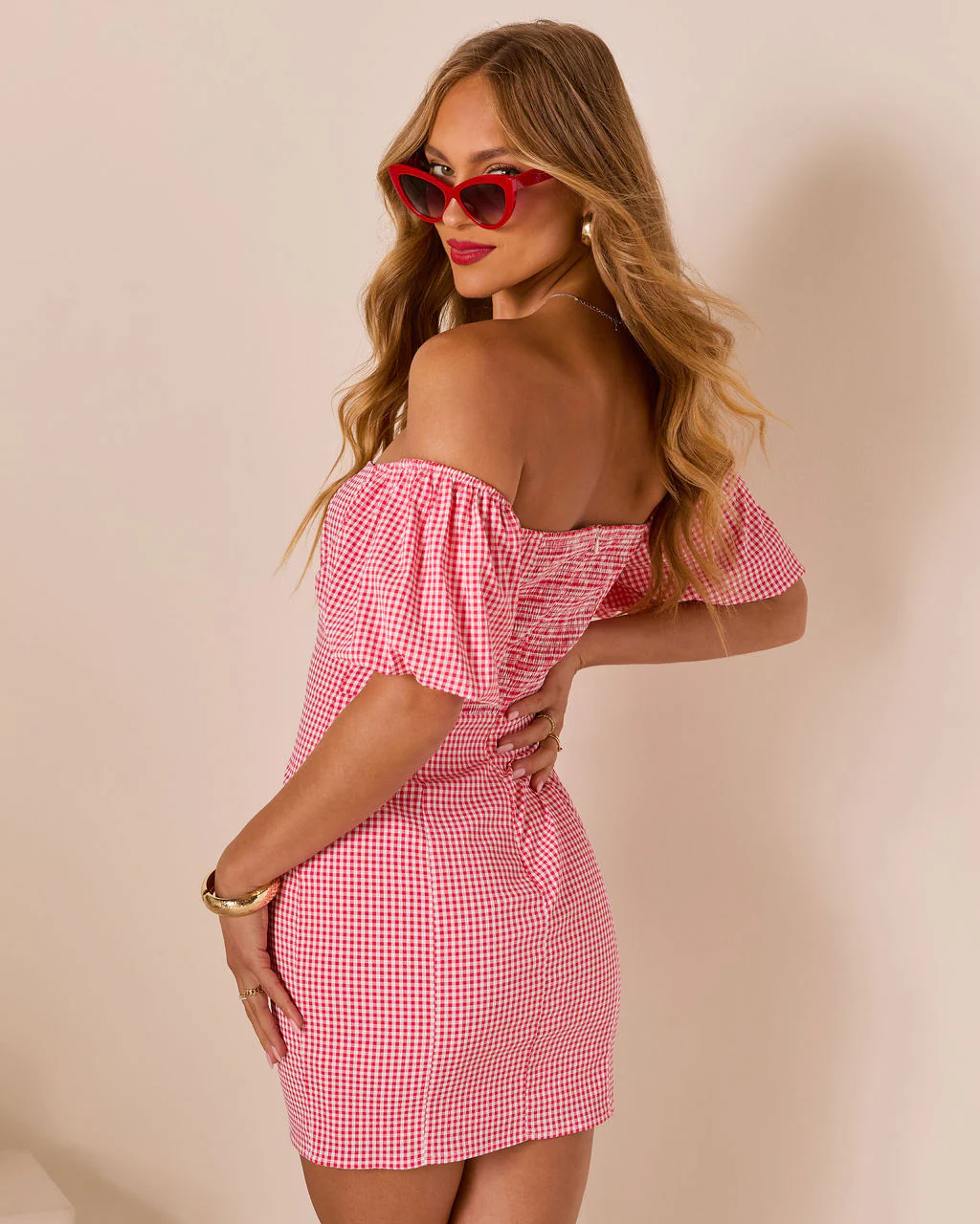 31748-palomino-gingham-puff-sleeve-mini-dress-1.webp