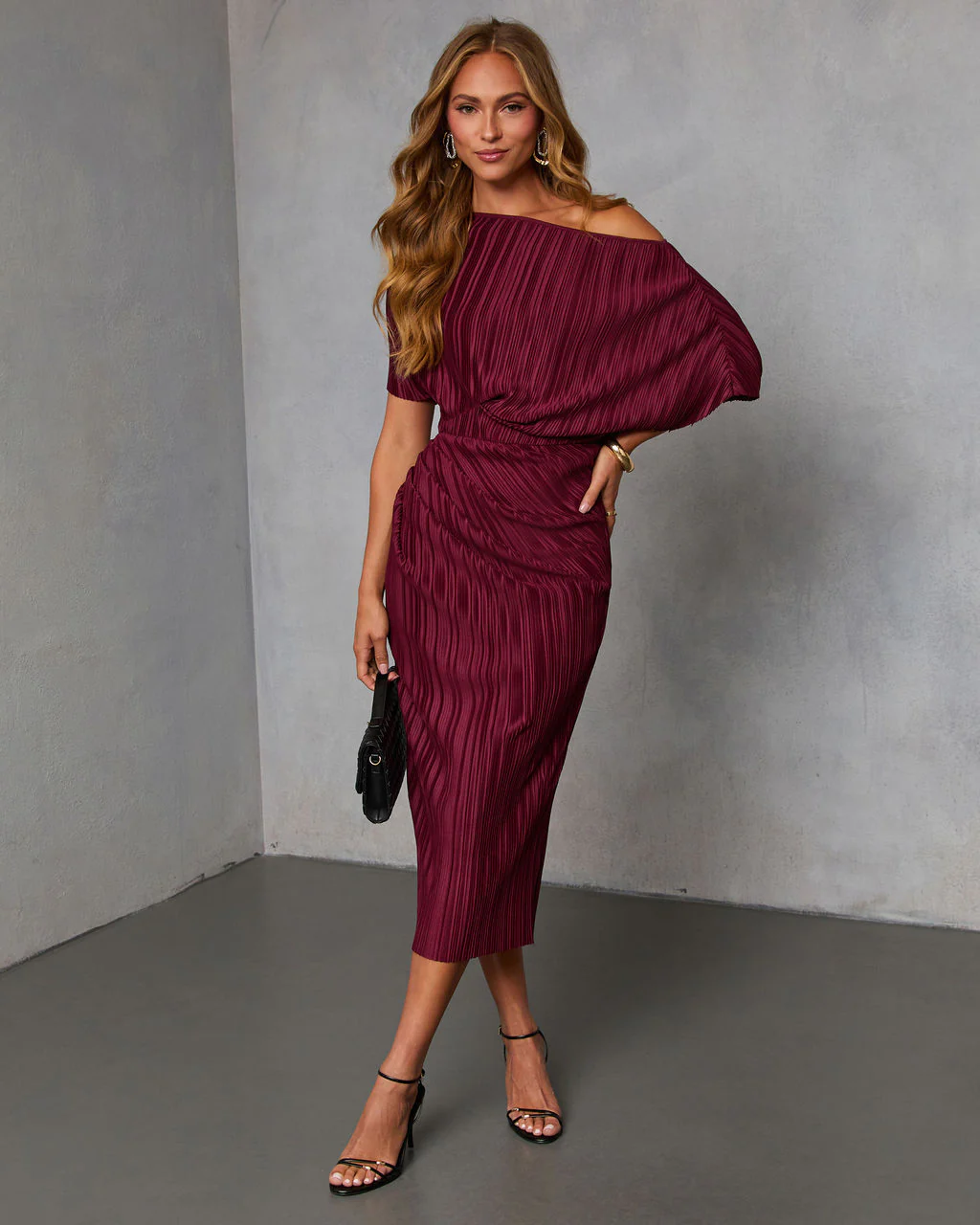 34398-ceyvan-off-the-shoulder-plisse-maxi-dress-1.webp
