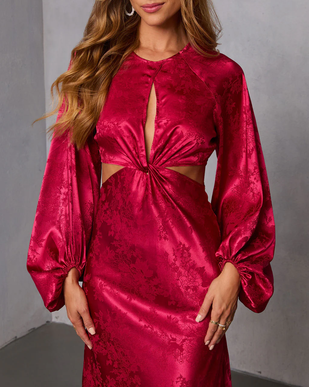 Under My Spell Cutout Maxi Dress