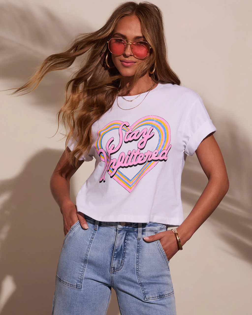 Stay Unfiltered Short Sleeve Graphic Tee